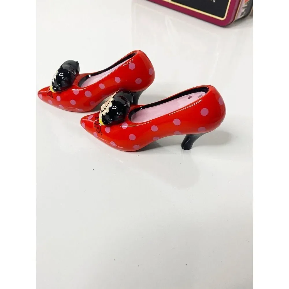 BETTY BOOP COLLECTORS LOT Witch Plush Mini Lunch Box Salt Pepper Shaker